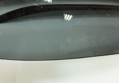 Mercedes-Benz GLE-Klasse (15–) Дефлекторы боковых окон с логотипом, OEM стиль